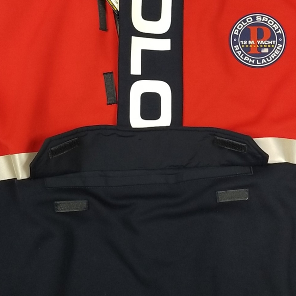 Polo Ralph Lauren Hood Enclosed Half Zip Up - Picture 7 of 8